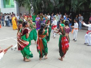 Ganpati Visarjan at ASM IPS, Pune