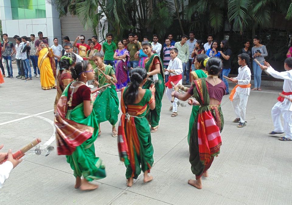 Ganpati Visarjan at ASM IPS, Pune